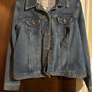 Old Navy 1X women’s stretch jean jacket